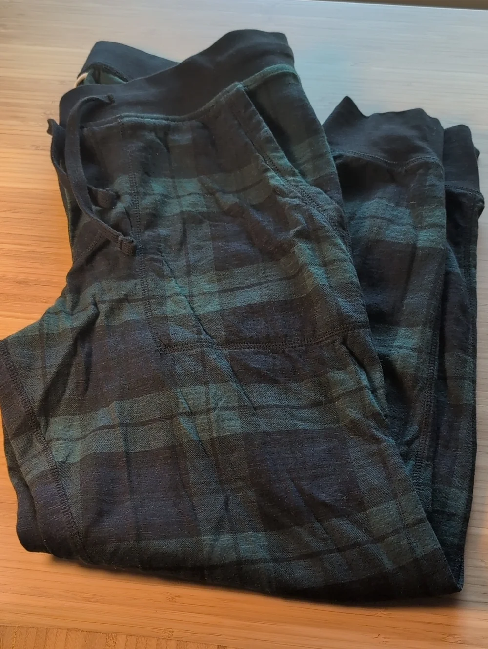 J.Ctrw Loungewear Set_blackwatch plaid